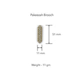 Pakeezah Brooch for Men by Suneet Varma