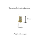 Gulmohar Springtime Earrings by Tribe Amrapali