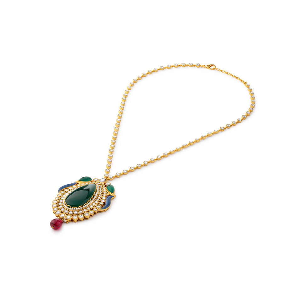 Pakeezah Emerald Necklace