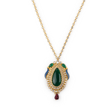 Pakeezah Emerald Necklace by Suneet Varma