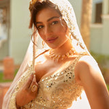 Loren Ring In Dusty Pink Hue (adjustable)