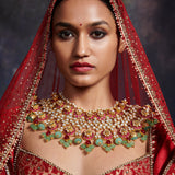 Carnival Of Crimsons Necklace by Tribe Amrapali