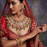 Carnival Of Crimsons Necklace by Tribe Amrapali