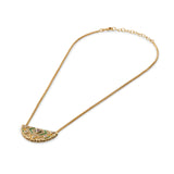Rumeli Crescent Necklace by JJV by JJ Valaya