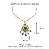 Rosa Miniature Statement Necklace by Suneet Varma