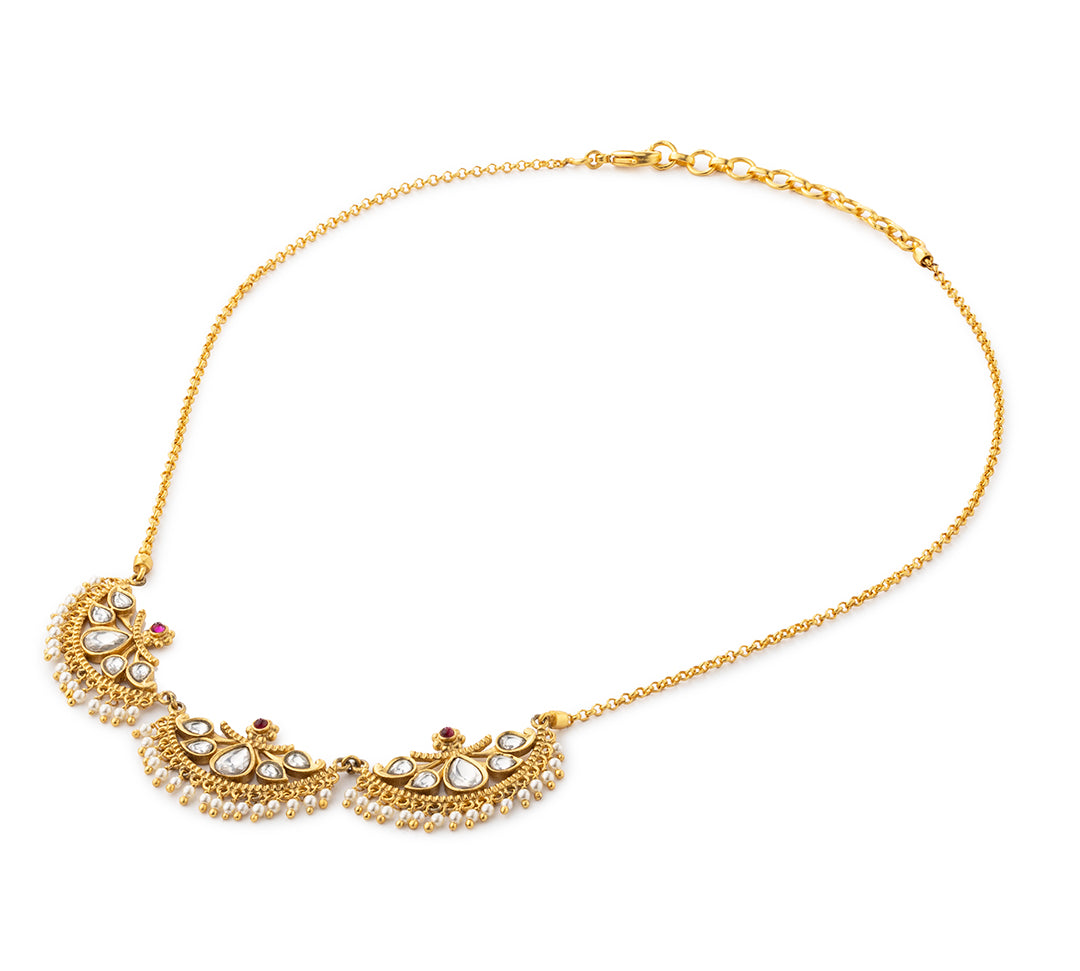 Gulmohar Scarlet Chainlet