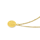 Chevron Petite Pendant with Chain by JJV by JJ Valaya