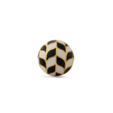 Chevron Ring (adjustable) by JJV by JJ Valaya