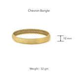 Chevron Bangle for Men by JJV by JJ Valaya