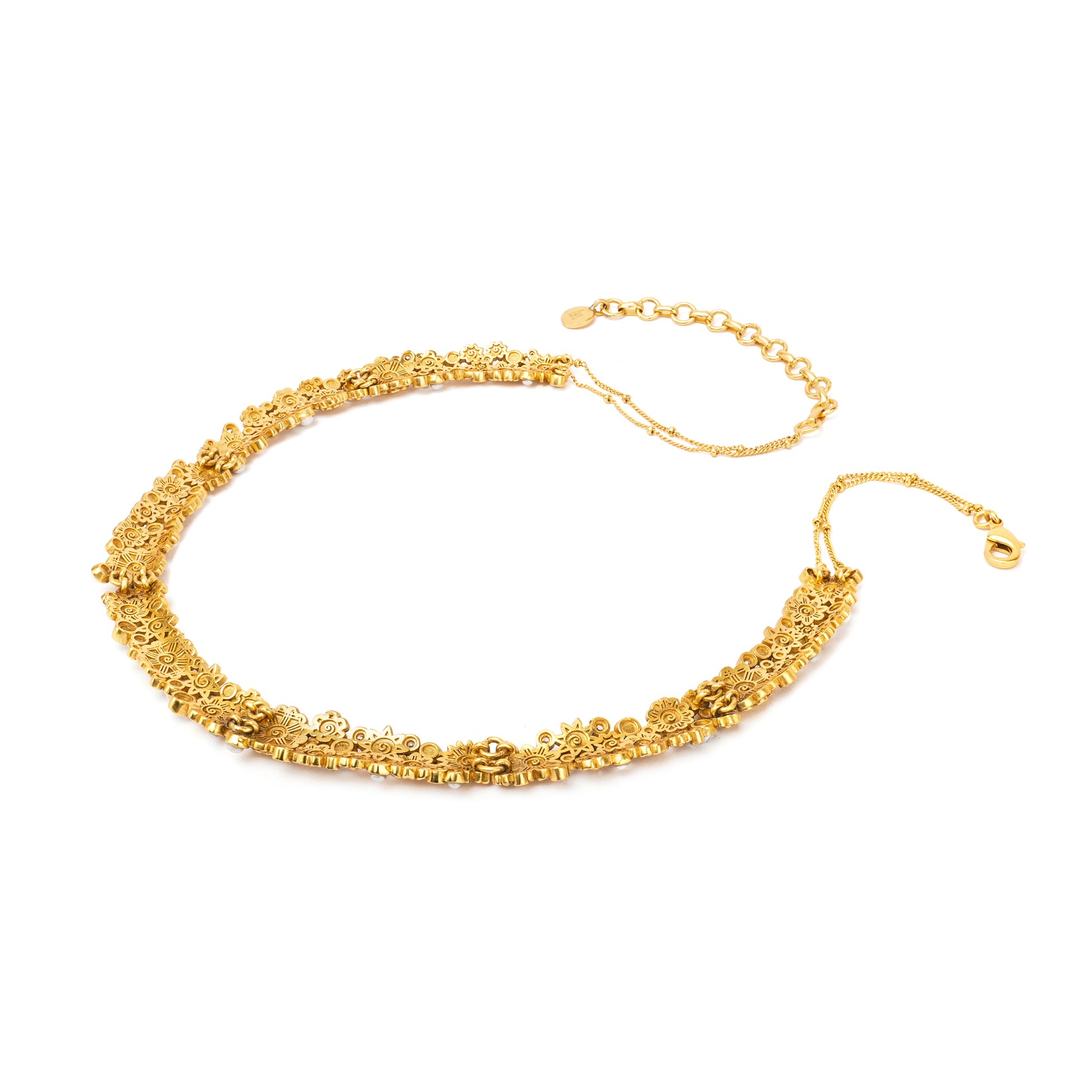 Opaline Perla Choker by Ekaya Banaras thumbnail 3