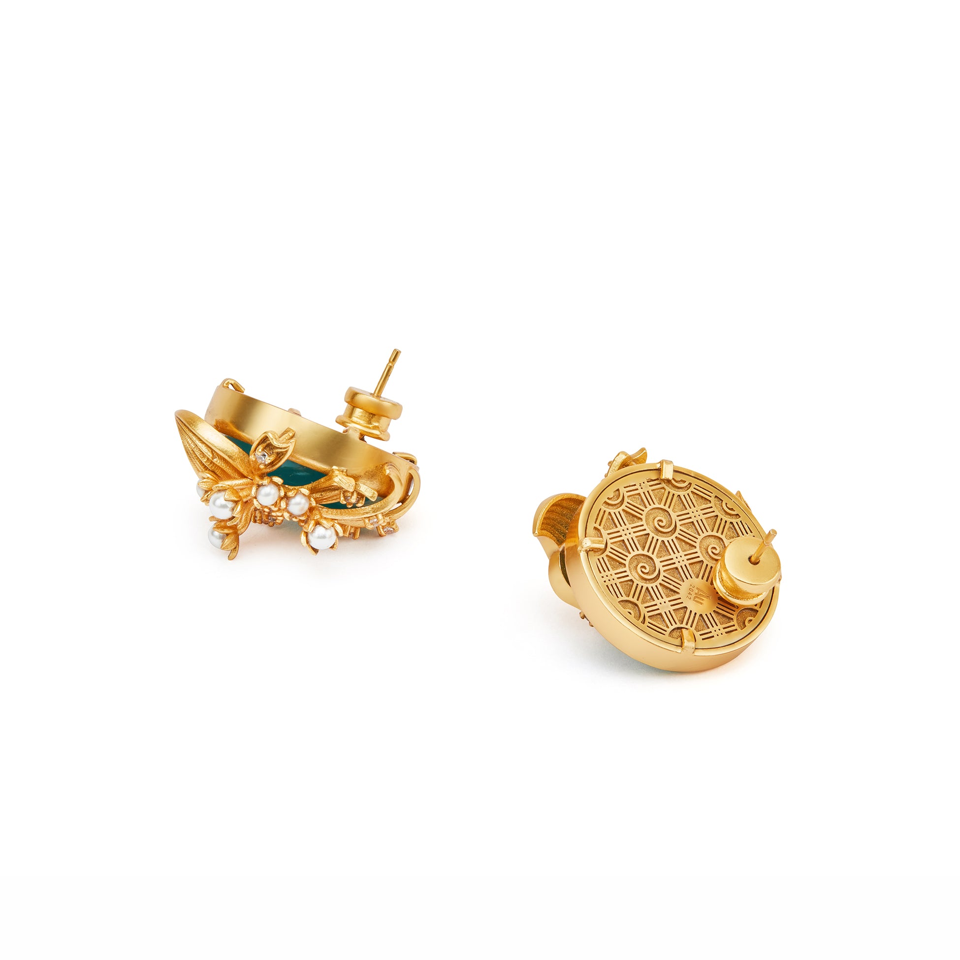 Odeta Statement Studs by Ekaya Banaras thumbnail 3
