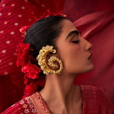 Odeta Ear Cuff by Ekaya Banaras