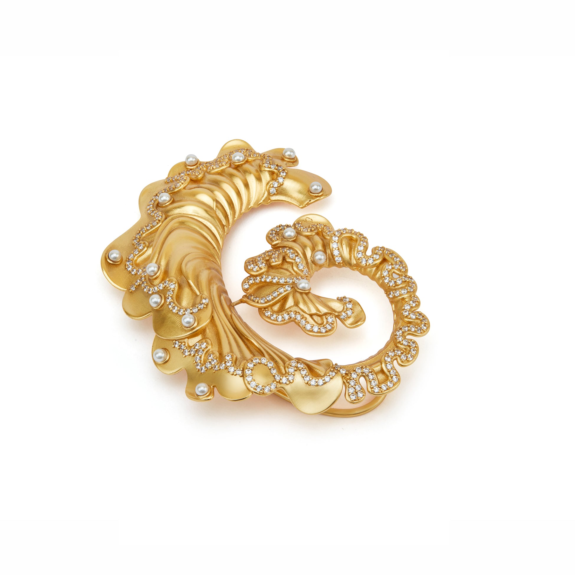 Odeta Ear Cuff by Ekaya Banaras thumbnail 2