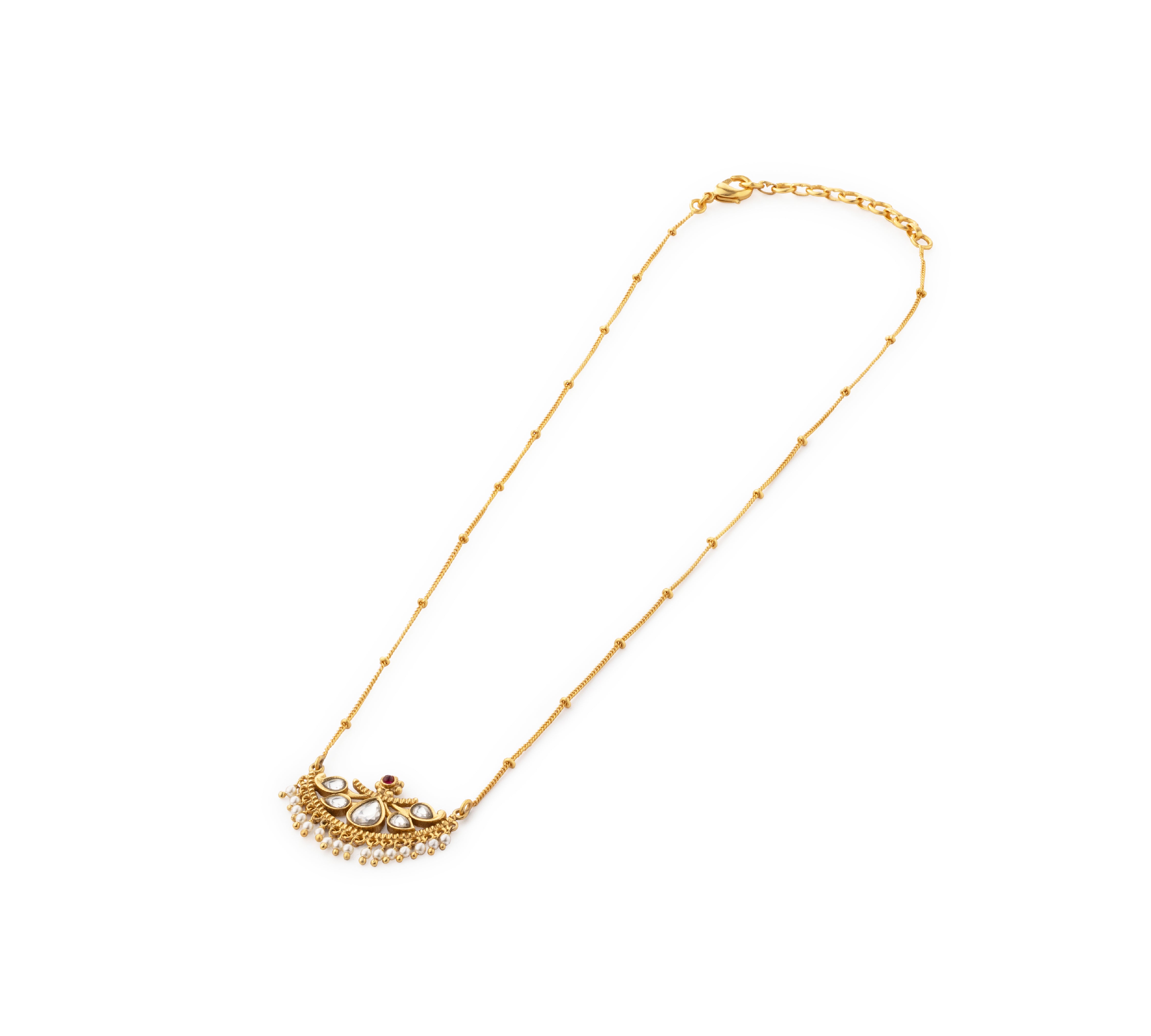 Gulmohar Scarlet Chainlet