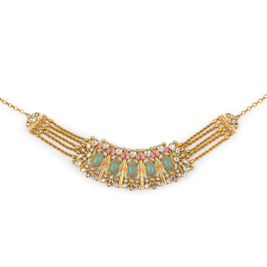 Gulmohar Springtime Necklace