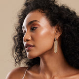 Pakeezah Hexagon Earrings by Suneet Varma