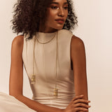 Amelia Flowing Necklace by JJV by JJ Valaya