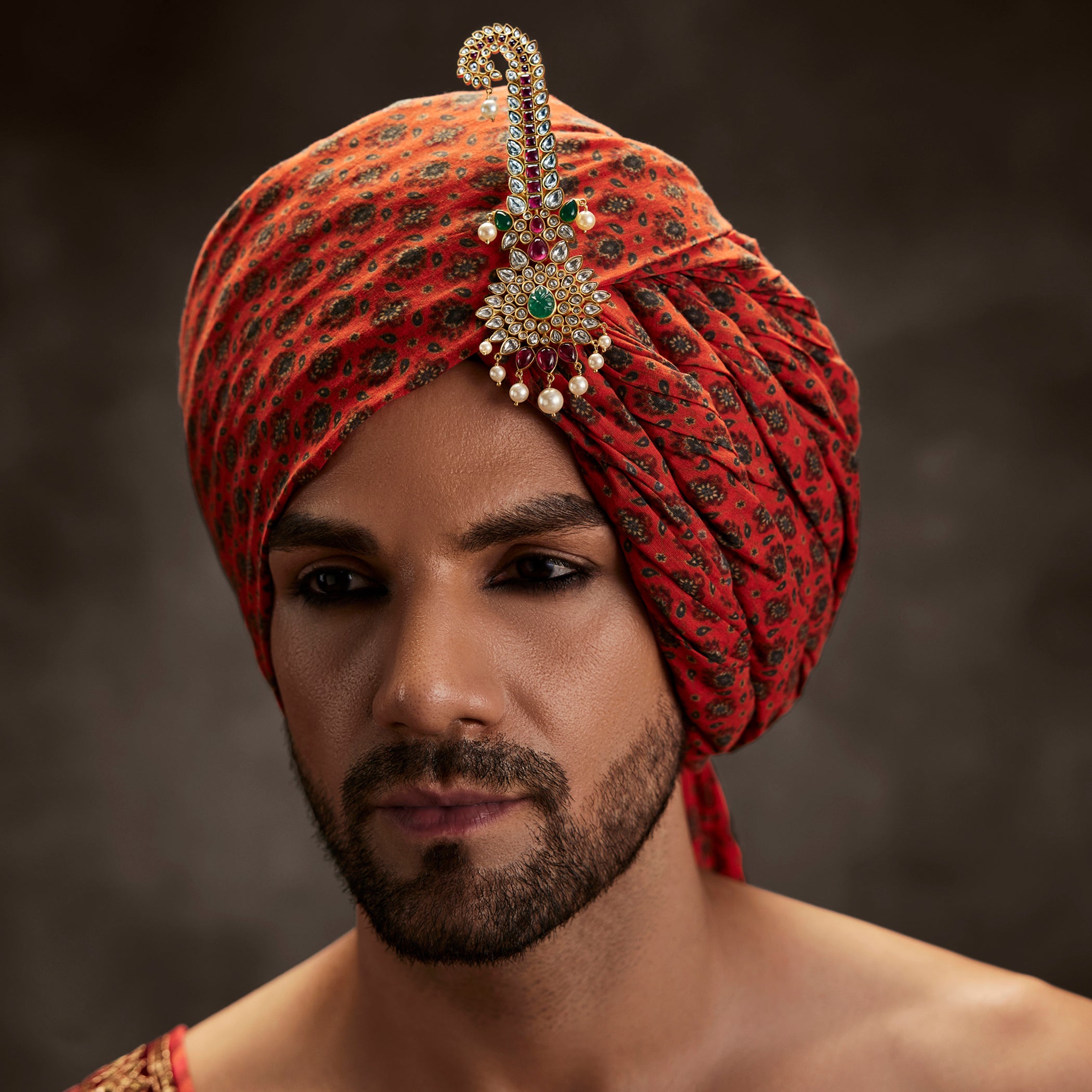Reza Head Jewel & brooch for Men by Suneet Varma thumbnail 2
