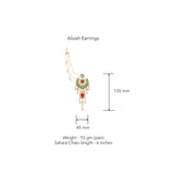 Alizeh Earrings by Suneet Varma