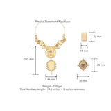 Amelia Statement Necklace by JJV by JJ Valaya