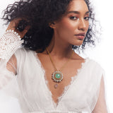 Gulmohar Hyacinth Necklace by Tribe Amrapali