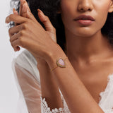 Gulmohar Dusty Rose Bracelet by Tribe Amrapali