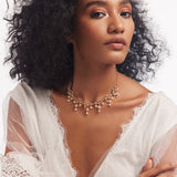 Gulmohar Pastel Blooms Chainlet by Tribe Amrapali