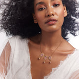 Gulmohar Dusty Rose Chainlet by Tribe Amrapali