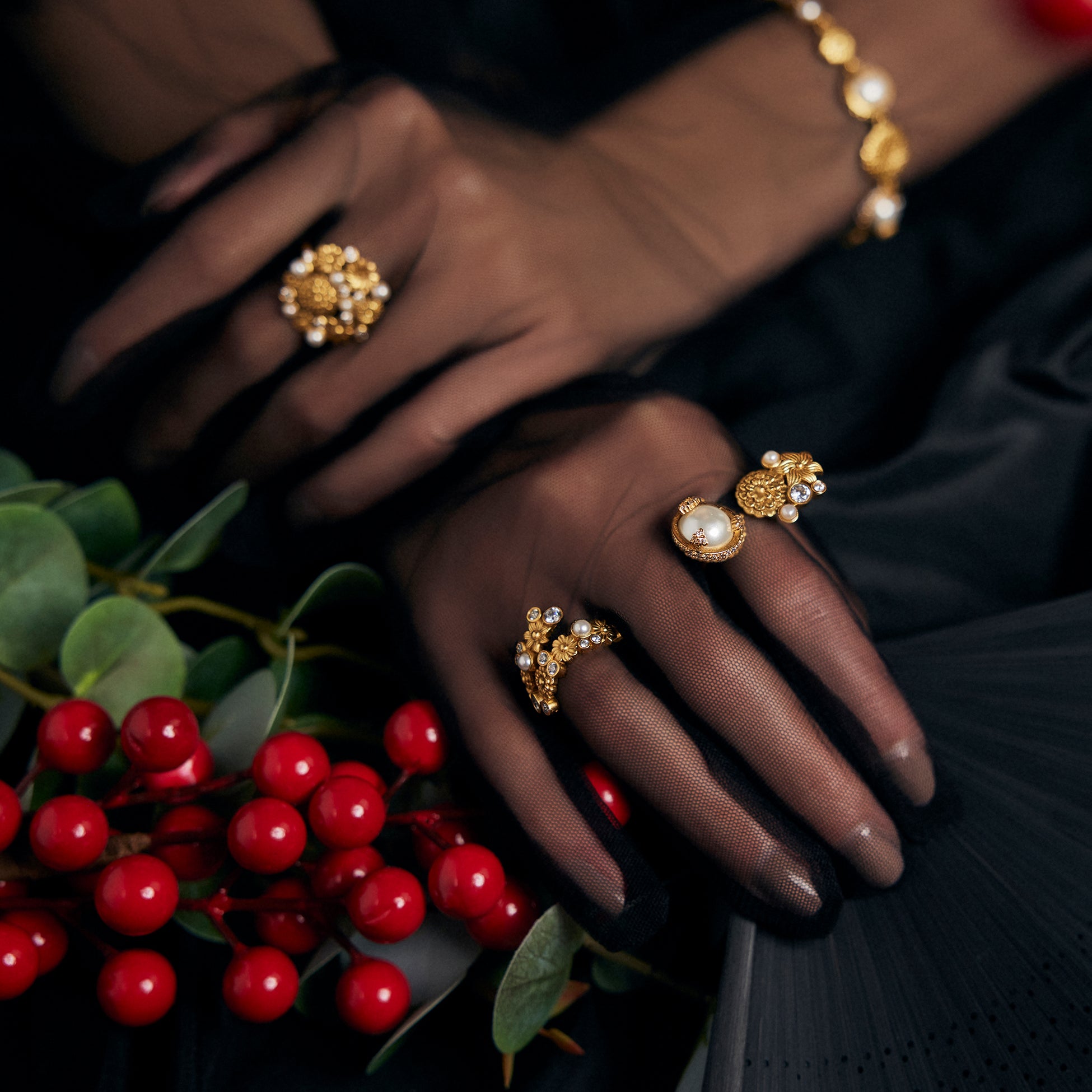Opaline Helmi Ring by Ekaya Banaras thumbnail 5