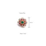 Caspara Ring (adjustable) by Suneet Varma