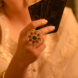 Caspara Ring (adjustable) by Suneet Varma