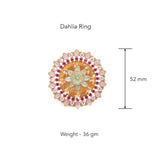 Dahlia Ring (adjustable) by Tribe Amrapali
