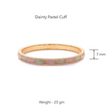 Dainty Pastel Bangle (openable) by Tribe Amrapali