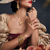 Opaline Statement Ring (adjustable) by Ekaya Banaras