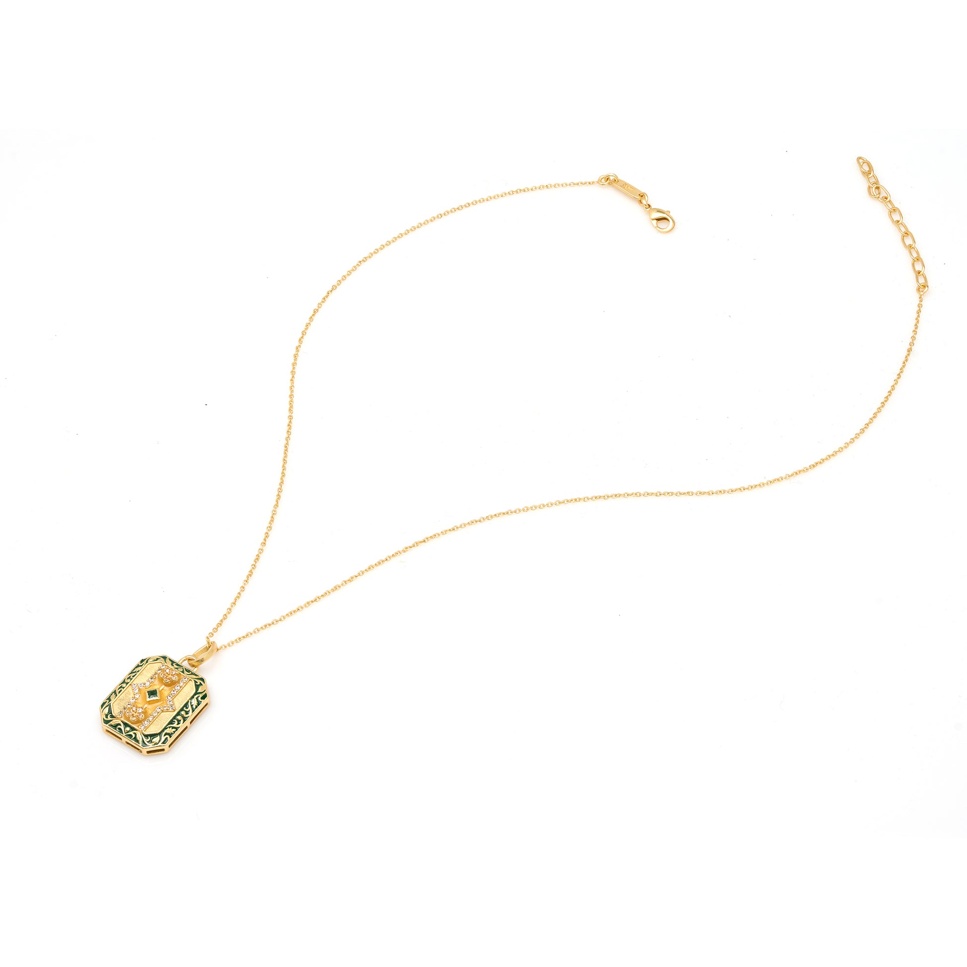 Rumeli Pendant with Chain by JJV by JJ Valaya thumbnail 2