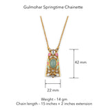 Gulmohar Springtime Chainette by Tribe Amrapali