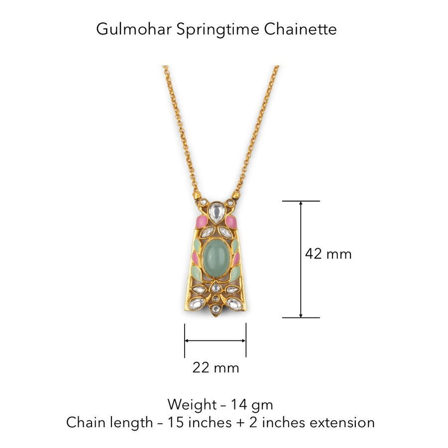 Gulmohar Springtime Chainette by Tribe Amrapali