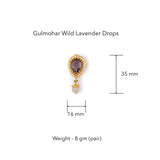 Gulmohar Wild Lavender Drops by Tribe Amrapali