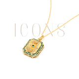 Rumeli Pendant with Chain by JJV by JJ Valaya