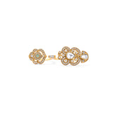 Mehr Double-motif Ring (adjustable) by Suneet Varma