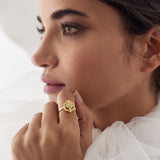 Mehr Dainty Ring (adjustable) by Suneet Varma