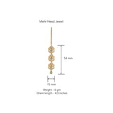 Mehr Head Jewel by Suneet Varma