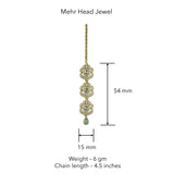 Mehr Head Jewel by Suneet Varma