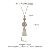 Mehr Pearl Necklace by Suneet Varma