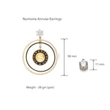 Numisma Annular Earrings by Shivan & Narresh
