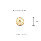 Numisma Coin Cufflinks by Shivan & Narresh