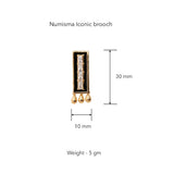 Numisma Iconic Brooch by Shivan & Narresh