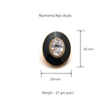 Numisma Nyx Studs by Shivan & Narresh