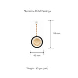 Numisma Orbit Earrings by Shivan & Narresh