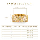 Amelia Bangle (openable) by JJV by JJ Valaya